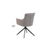 
Стілець КЛАРК з обертовим механізмом сірий
