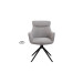 
Стілець КЛАРК з обертовим механізмом сірий