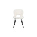 
Стілець ДОРІС білий букле нога чорна