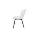 
Стілець ДОРІС білий букле нога чорна