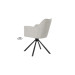 
Стілець Еріка з обертовим механізмом світло-сірий