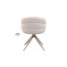 
Стілець Денс з обертовим механізмом молочний