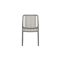 Стілець Чіл пластик сірий