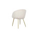 
Стілець ЮНІК світло-бежевий нога золото