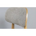 
Стілець Кріс масив дерева дуб тканина сіро-бежева (тк. Diosa 19)