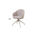 
Стілець Лора з обертовим механізмом бежевий