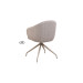 
Стілець Лора з обертовим механізмом бежевий