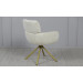 
Стілець АРТУР з обертовим механізмом айворі