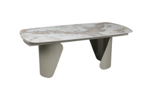 Стіл Опера обідній розкладний 2000/3000х1000х750 бежевий