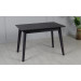 
Стіл Мілан чорний 1100/1400x700x750 чорні ноги