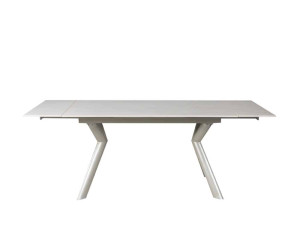 Стіл ДАВОН беж мат 1400/2000×750 ноги шампань