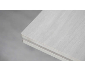 Стіл ДАВОН беж мат 1400/2000×750 ноги шампань