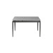 
Стіл Хіт обідній розкладний 1200/1800х800х750 сірий мат ноги графіт