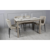 Стол ЛАРС беж мат 1400/2000x800x750 бежевые ноги