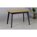 
Стіл ПАВЛИК Мілан дуб 1100/1400x700x750 ноги чорні