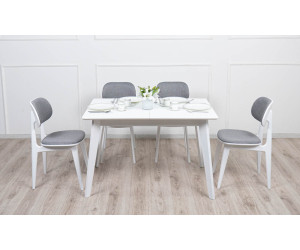 Стіл МІЛАН білий 1100/1400×700