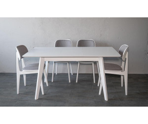 Стіл МІЛАН білий 1100/1400×700