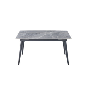 
Стіл ЛЮКС сірий глянець 1400/2000х900х760 сірі ноги