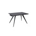 
Стіл ТОРІ чорний мат 1200/1800×750 ноги чорні