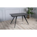 
Стіл ТОРІ чорний мат 1200/1800×750 ноги чорні