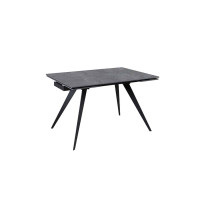 Стіл ТОРІ сірий мат 1200/1800×750 ноги чорні