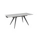 
Стіл ТОРІ білий мат 1200/1800×750 ноги чорні