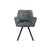 Стілець M-235 графіт + чорний