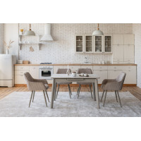 Стілець M-240 мигдаль + капучино