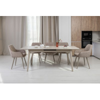 Стілець M-240 мигдаль + капучино