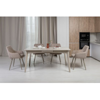 Стілець M-240 мигдаль + капучино