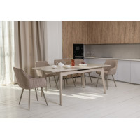 Стілець M-240 мигдаль + капучино