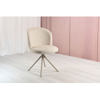 Стілець поворотний R-160 френч ваніль + капучино