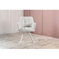 Стілець M-235 сніжно-білий + білий