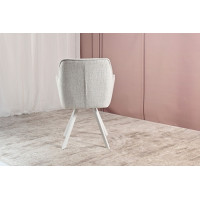 Стілець M-235 сніжно-білий + білий