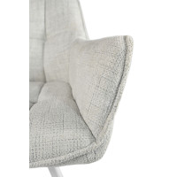 Стілець M-235 сніжно-білий + білий