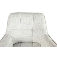 Стілець M-235 сніжно-білий + білий