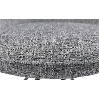 Стілець поворотний R-160 графітовий твід + чорний