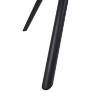 Стілець поворотний R-160 графітовий твід + чорний