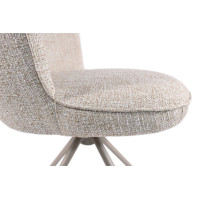 Стілець поворотний R-160 френч ваніль + капучино