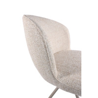 Стілець поворотний R-160 френч ваніль + капучино