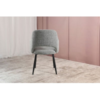 Стілець M-234 холодний сірий + чорний