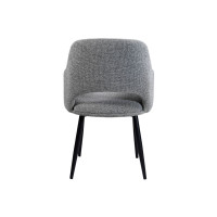 Стілець M-234 холодний сірий + чорний