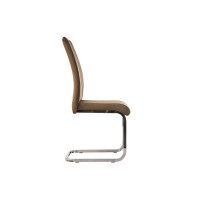Стілець S-118 коричневий велюр