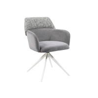 Стілець поворотний R-165 прованс + білий