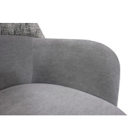 Стілець поворотний R-165 прованс + білий