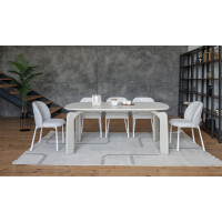 Стілець M-238 клауд + білий