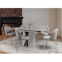 Стілець M-238 клауд + білий