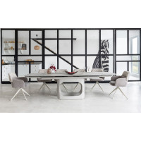 Стілець поворотний R-165 прованс + білий