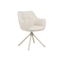 Стілець поворотний R-69 френч ваніль + капучино