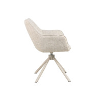 Стілець поворотний R-69 френч ваніль + капучино